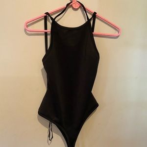 Windsor Black Bodysuit | Large